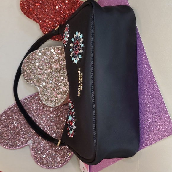 🎉HP🎉 Kate Spade ❤️♠️NWT♠️❤️ Bejeweled Evening Shoulder Purse!❤️♠️❤️♠️❤️♠️ - Picture 11 of 16